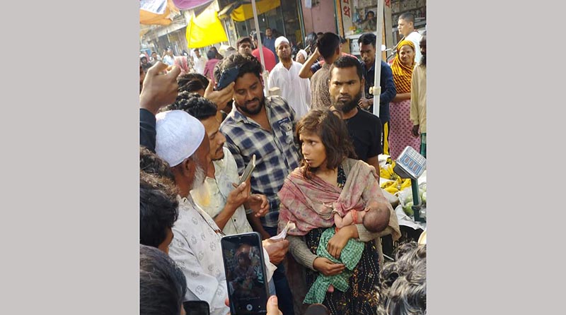 পঞ্চগড়ে ২৫ শত টাকায় নিজ সন্তানকে বিক্রি করলো ভারসাম্যহীন নারী