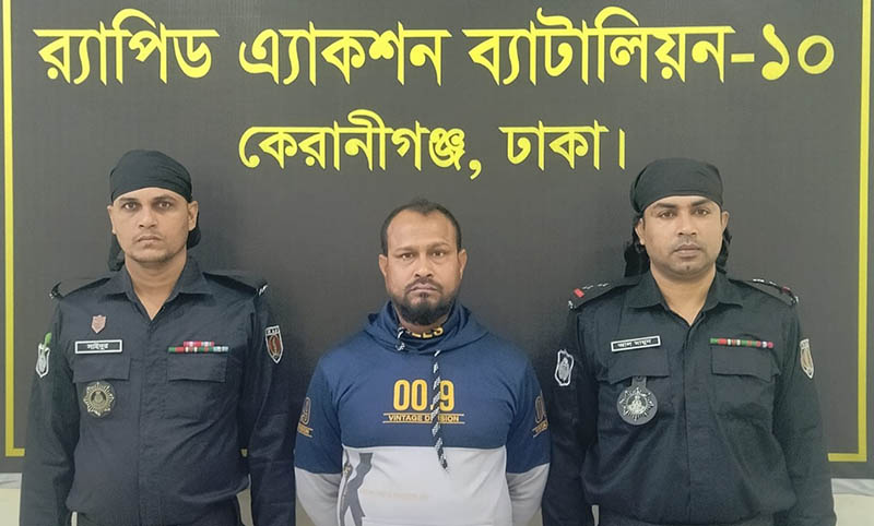 দক্ষিণ কেরাণীগঞ্জে ৩৫৭ বোতল ফেনসিডিলসহ পিকআপ জব্দ, গ্রেপ্তার ১