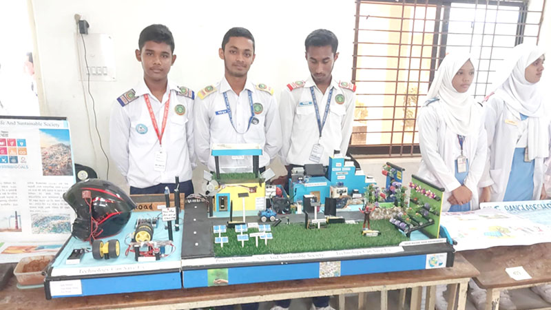 ক্ষুদে বিজ্ঞানীদের আবিস্কার ও ভাবনায় আলোকিত জলবায়ু কর্ম প্রতিযোগিতা