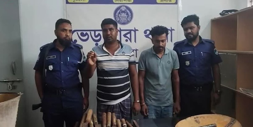 কুষ্টিয়ায় অস্ত্র-গুলি ও ককটেল উদ্ধার, যুবদল নেতাসহ গ্রেপ্তার ২