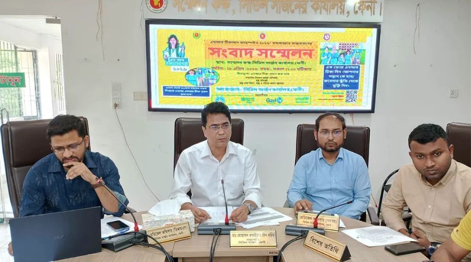 ফেনীতে কাল থেকে শুরু হচ্ছে হাম-রুবেলা টিকাদান ক্যাম্পেইন