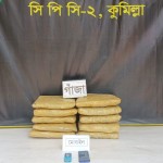 কুমিল্লায় র‍্যাব-১১ এর অভিযানে গাঁজাসহ ৪ ব্যক্তি গ্রেপ্তার