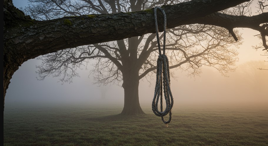 সালথায় গাছ থেকে যুবকের ঝুলন্ত মরদেহ উদ্ধার