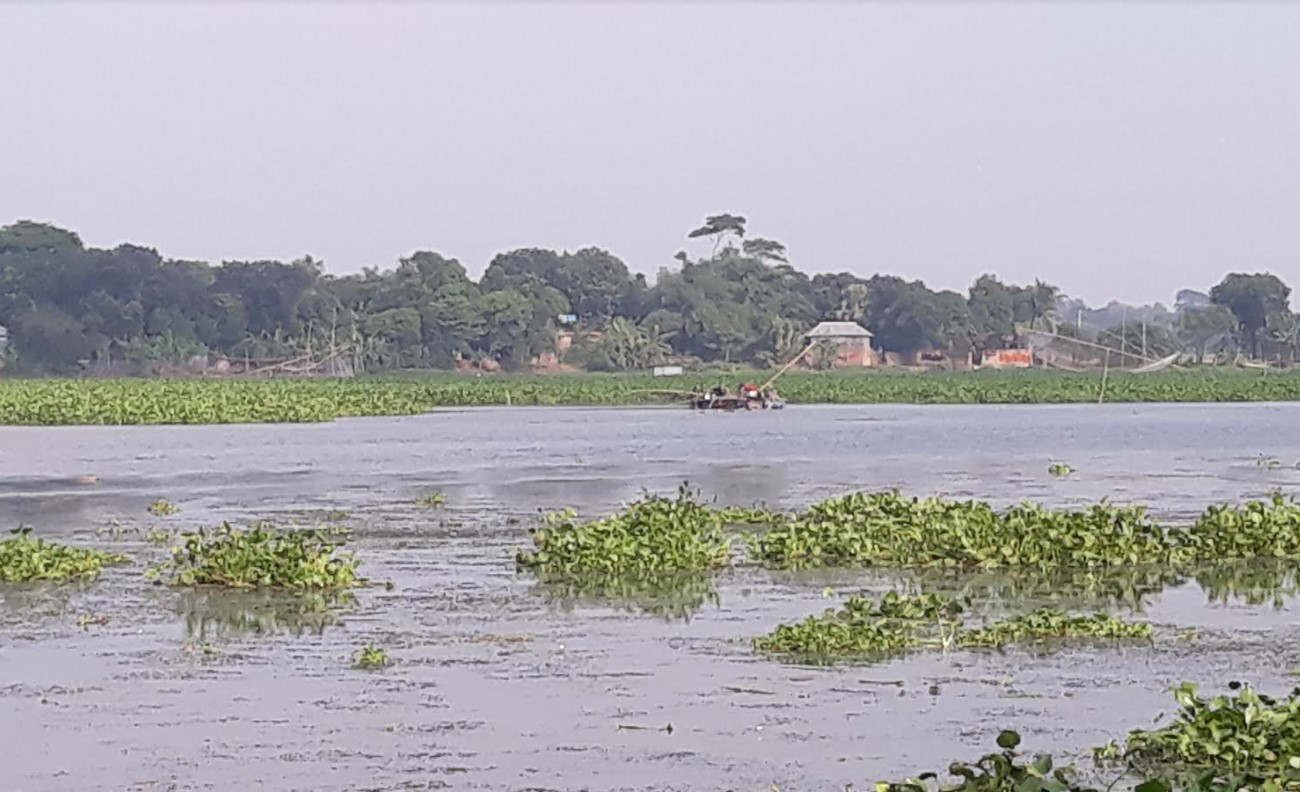 সালথায় ম্যানেজ করে অবৈধ ড্রেজার: হুমকিতে ফসলি জমি ও পাকা সড়ক