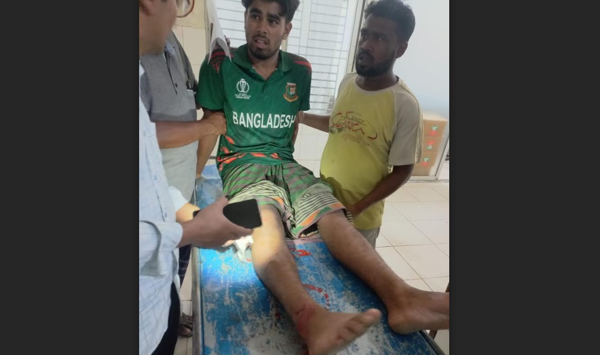 সালথায় কলেজ ছাত্রকে পিটিয়ে আহত