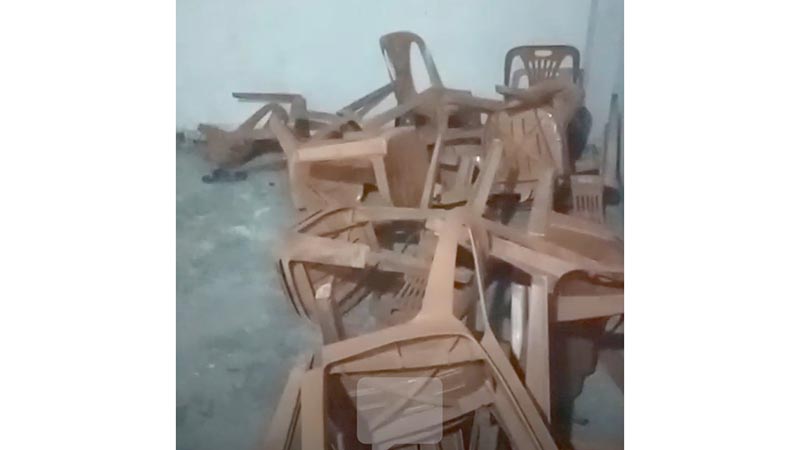 শ্রীপুরে অন্তর্দ্বন্দ্বে ছাত্রদলের হামলায় বিএনপি অফিস ভাঙচুর, আহত ১