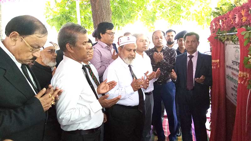 ঠাকুরগাঁও‌য়ে বিচারপ্রার্থীদের দুর্ভোগ লাঘবে ন্যায়কুঞ্জ উ‌দ্বোধন