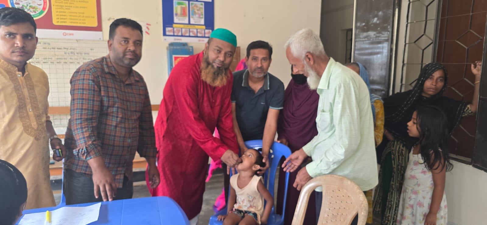 হোসেনপুরে ভিটামিন এ প্লাস ক্যাম্পেইন অনুষ্ঠিত