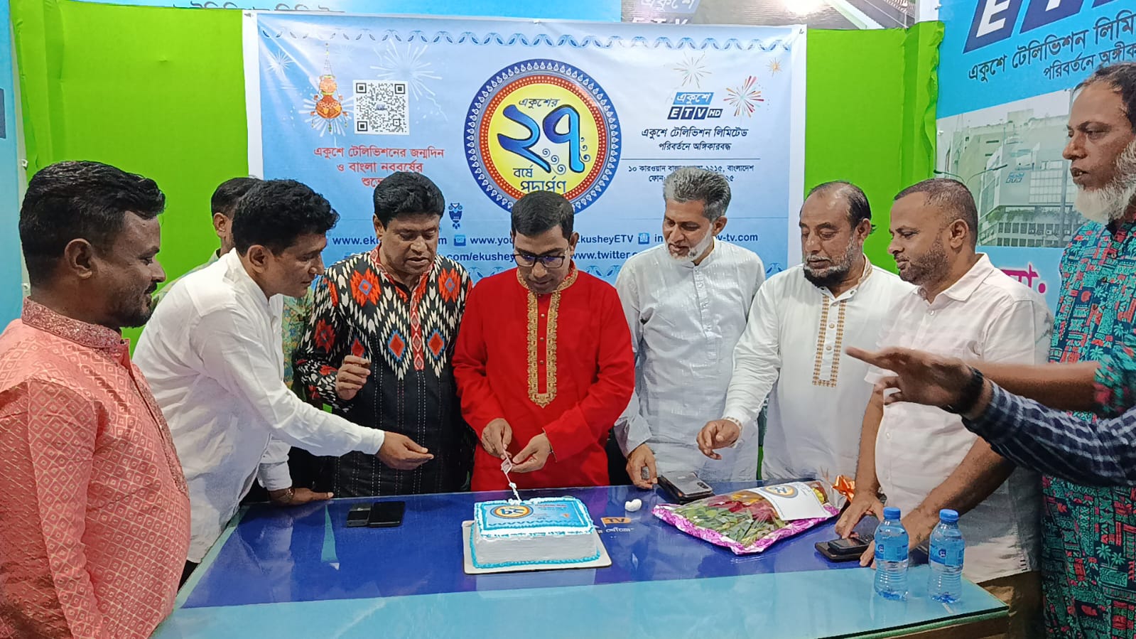 সুনামগঞ্জে একুশে টিভির ২৬তম প্রতিষ্ঠাবার্ষিকী পালিত