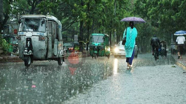 দেশজুড়ে বজ্রসহ বৃষ্টির পূর্বাভাস