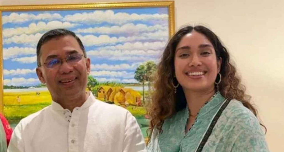 তারেক রহমানের সঙ্গে একই দিনে ভোটার হচ্ছেন জাইমা রহমান