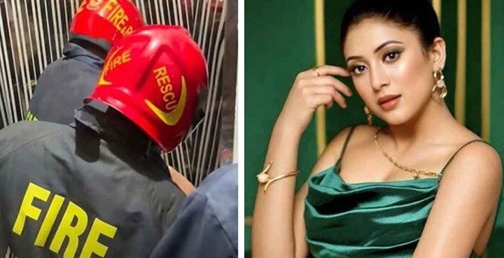 এক ঘণ্টা লিফটে আটকে থাকার পর উদ্ধার অভিনেত্রী