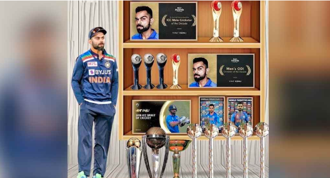 যে কারণে কোহলি সব ট্রফি মায়ের কাছে পাঠান