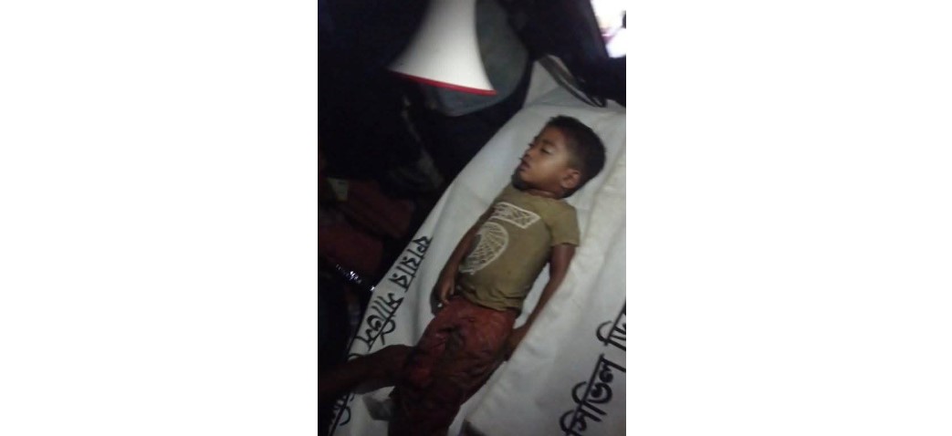 শাজাহানপুরে বৃষ্টির পানিতে খেলতে গিয়ে ড্রেনে পড়ে শিশুর মৃত্যু