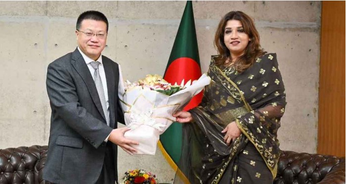 পররাষ্ট্র প্রতিমন্ত্রীর সঙ্গে চীনা রাষ্ট্রদূতের সৌজন্য সাক্ষাৎ