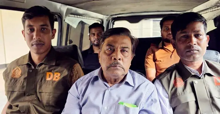রাজধানী থেকে সাবেক এমপি জিন্নাহকে গ্রেপ্তার