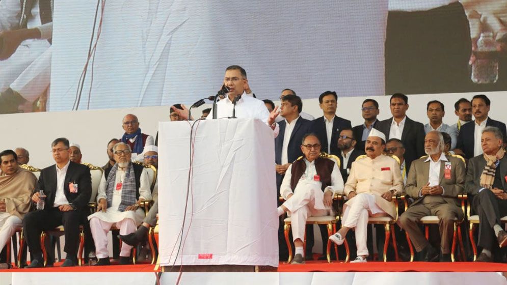 নবীর ন্যায়পরায়ণতার আলোকে দেশ পরিচালনার প্রতিশ্রুতি দিলেন- তারেক রহমান