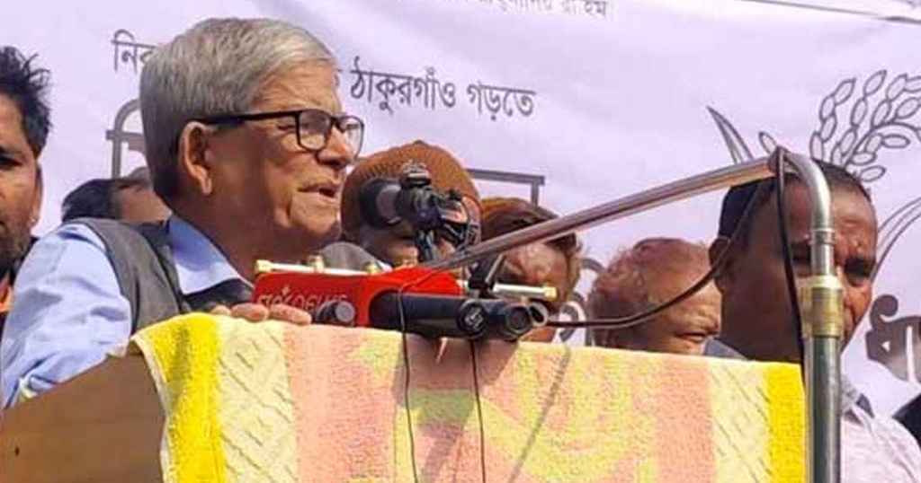 ইসলামের নামে প্রতারণা করছে তারা: মির্জা ফখরুল